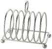 Toast rack - 6 slices in silver plated - Ercuis